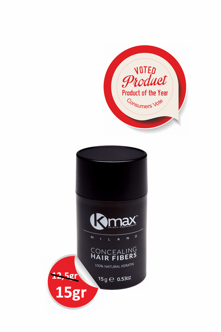 KMax Milano Keratin Hair Fibers Regular 15gr KMax μικροΐνες