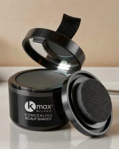kmax concealing mini scalp shader main product in black color